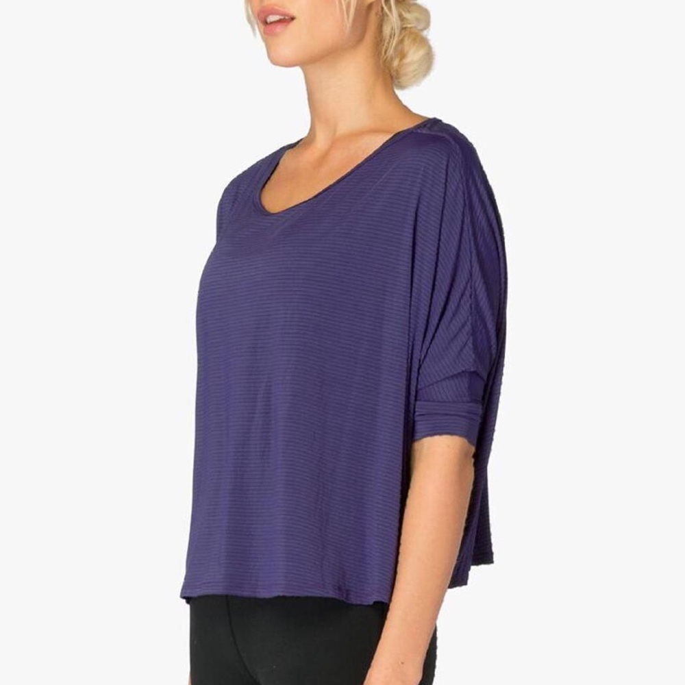 Beyond yoga purple top M